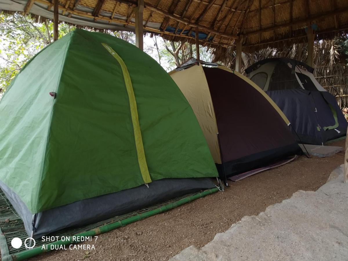 Drunken Monkey Camping Site Hotel Hampi Bagian luar foto