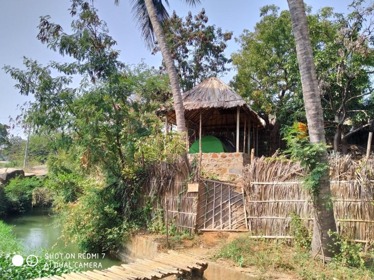 Drunken Monkey Camping Site Hotel Hampi Bagian luar foto