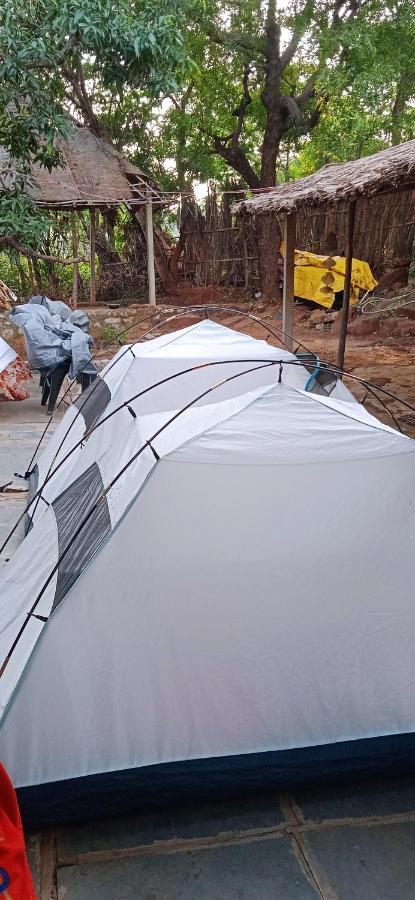 Drunken Monkey Camping Site Hotel Hampi Bagian luar foto