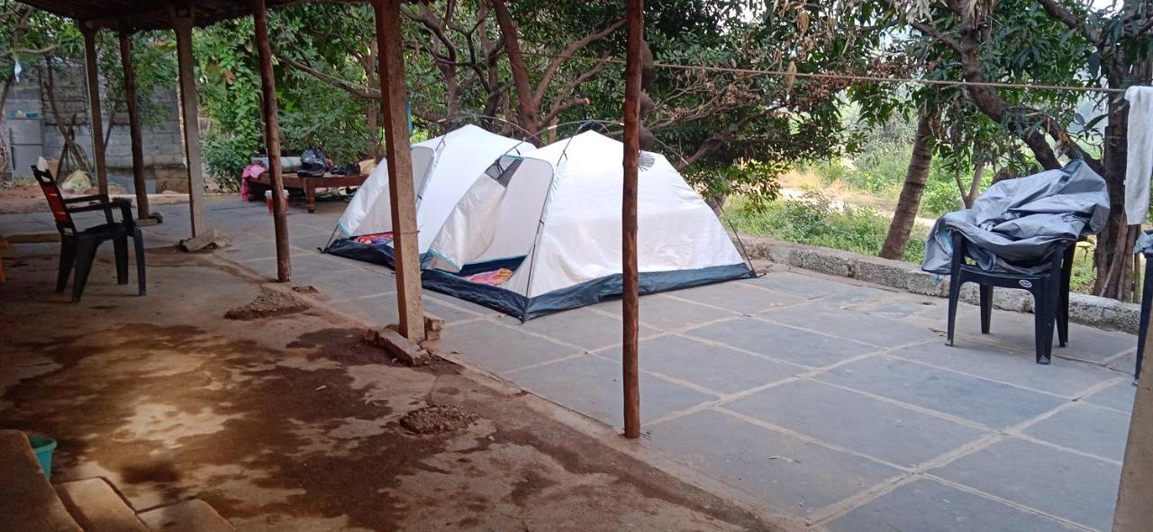 Drunken Monkey Camping Site Hotel Hampi Bagian luar foto